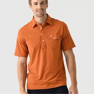 CRIQUET University of Texas Coach’s Performance Players Polo Size XL Longhorns